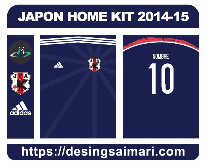 JAPÓN HOME KIT 2014-15