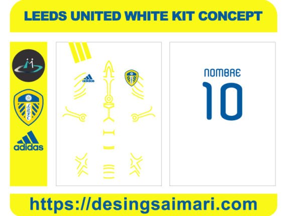 LEEDS UNITED WHITE KIT CONCEPT