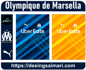 Olympique Marselle Concept Vector 2022