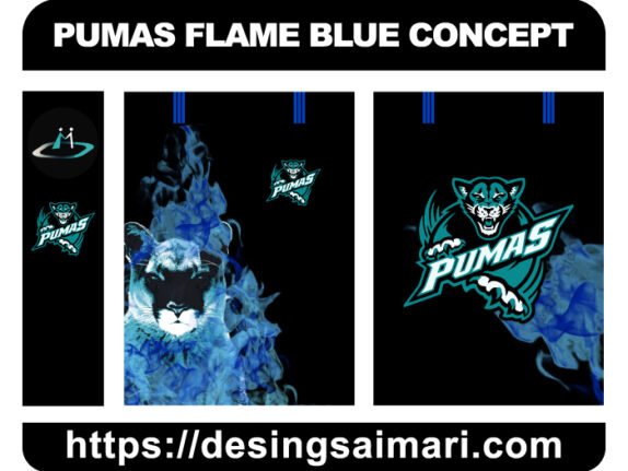 PUMAS FLAME BLUE CONCEPT