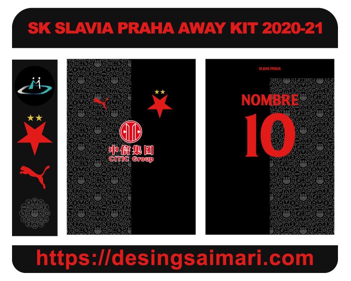 SK SLAVIA PRAHA AWAY KIT 2020-21