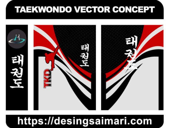 TAEKWONDO VECTOR CONCEPT