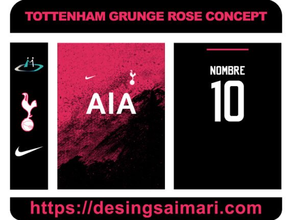 TOTTENHAM GRUNGE ROSE CONCEPT