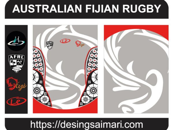 Australia Fijian Rugby League Vector Free Download