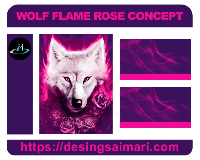 WOLF FLAME ROSE CONCEPT