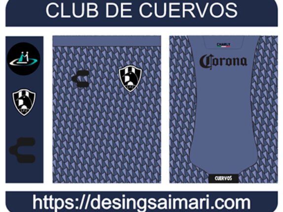 Club de Cuervos Jersey Visita 2019