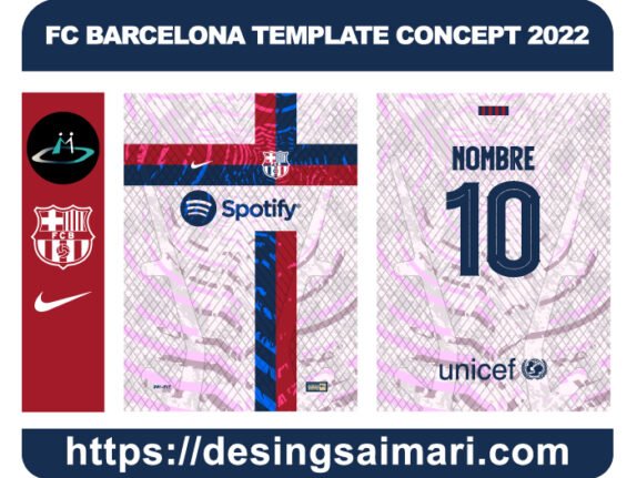 FC BARCELONA TEMPLATE CONCEPT 2022