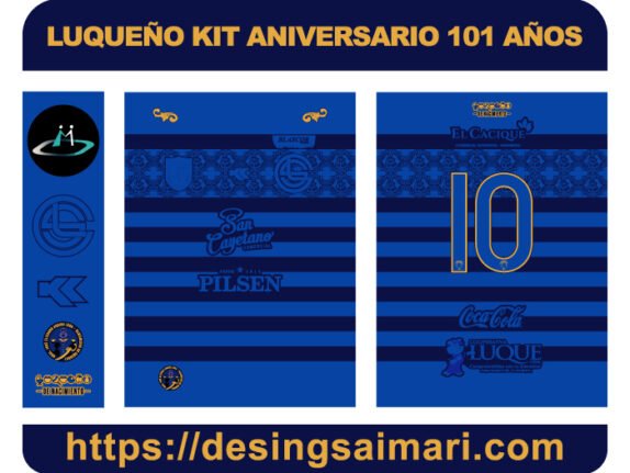 LUQUEÑO KIT ANIVERSARIO 101 AÑOS