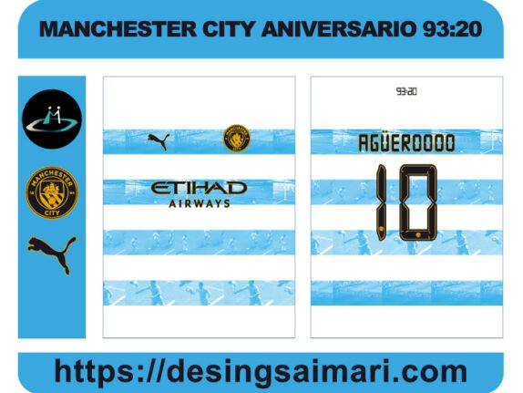 MANCHESTER CITY ANIVERSARIO 93-20