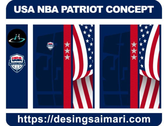 USA NBA PATRIOT CONCEPT