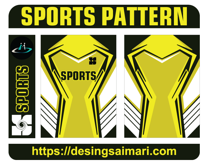 Vector Sports Jersey Yellow Free Download