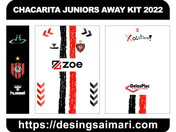 CHACARITA JUNIORS AWAY KIT 2022