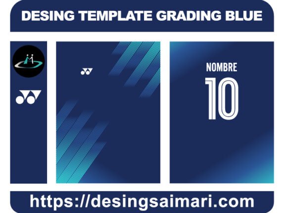 DESING TEMPLATE GRADING BLUE