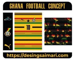 GHANA FOOTBALL CONCEPT