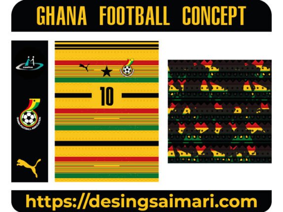 GHANA FOOTBALL CONCEPT