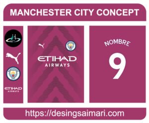 Manchester City Concept Vector Free Download
