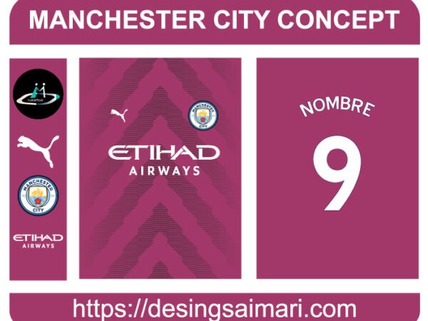 Manchester City Concept Vector Free Download