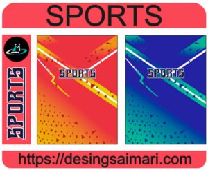Pattern Sports Triangles Degrade