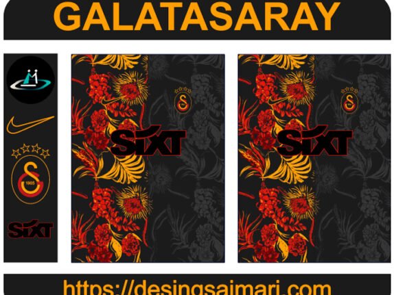 Vector Galatasaray Floral Concept