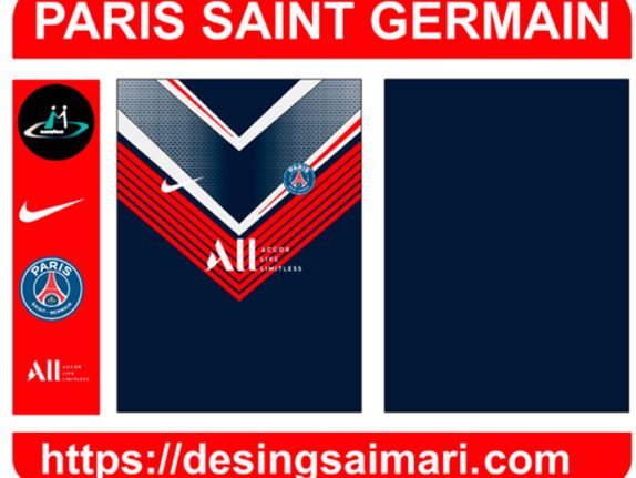 Vector Jersey Paris Saint Germain