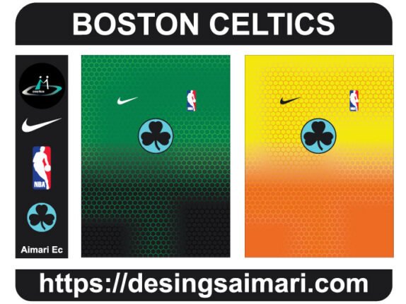 Boston Celtics NBA Vector Basketball