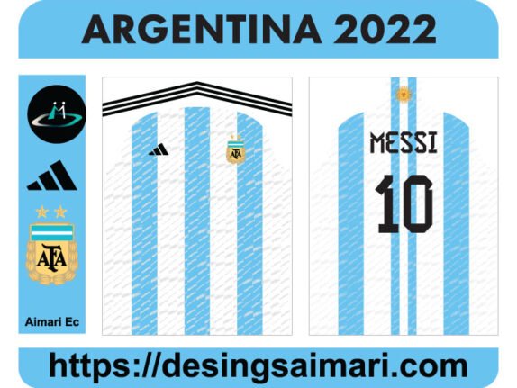 Camiseta Argentina Qatar 2022