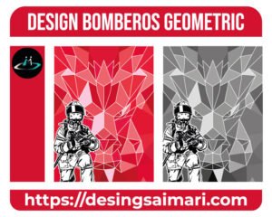 DESIGN BOMBEROS GEOMETRIC