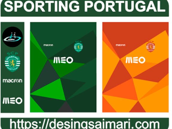 Sporting Portugal Away Kit Triangulos