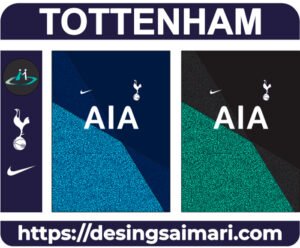 Tottenham Away Kit Concept Vector