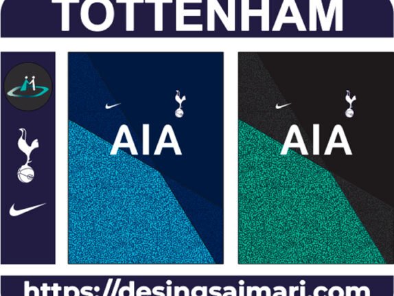 Tottenham Away Kit Concept Vector