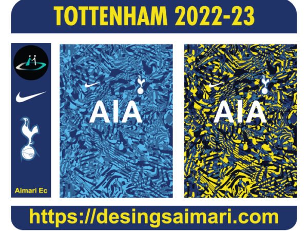Tercera Camiseta Tottenham Hotspur 2022-23