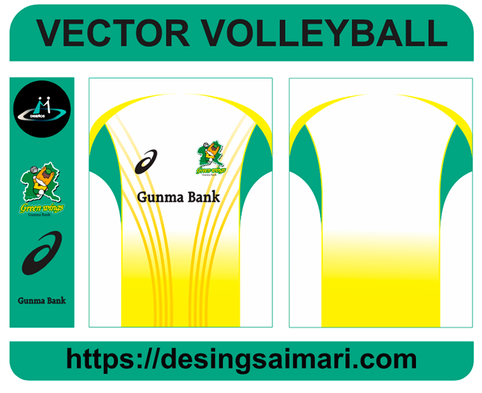 Vector Volleyball Lines Chinitos