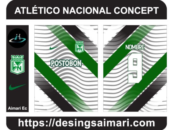 Atlético Nacional Concept Vector Free