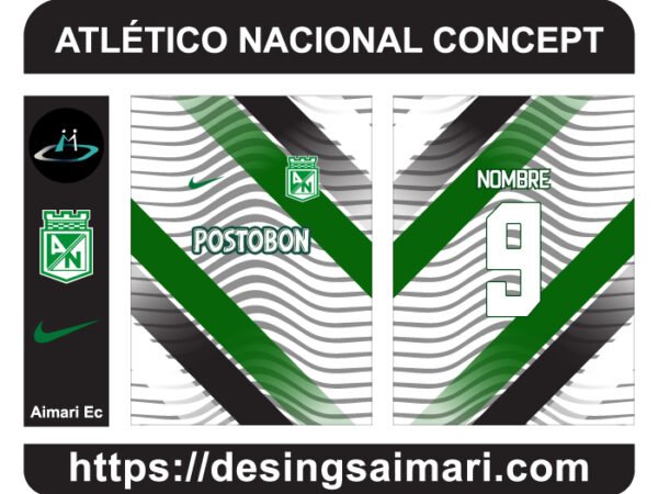 Atlético Nacional Concept Vector Free