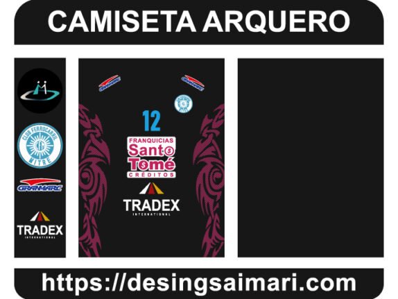 Camiseta Arquero Club Ferrocarril Mitre