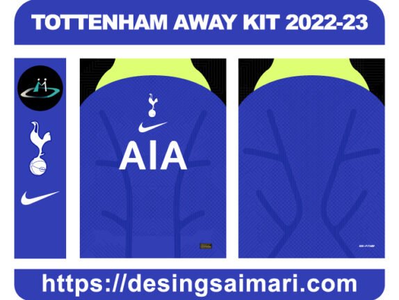 TOTTENHAM AWAY KIT 2022-23