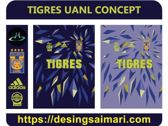 Tigres Uanl Concept Vector Free Download