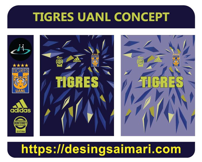 Tigres Uanl Concept Vector Free Download