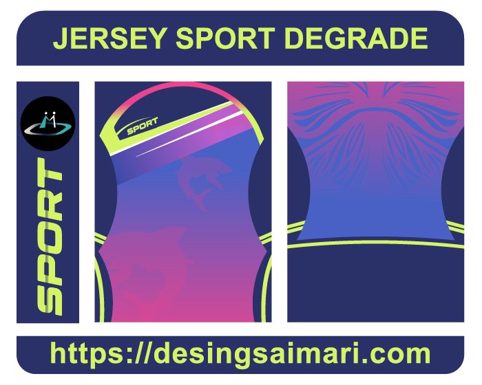 Vector Jersey Sport Degrade Free Download
