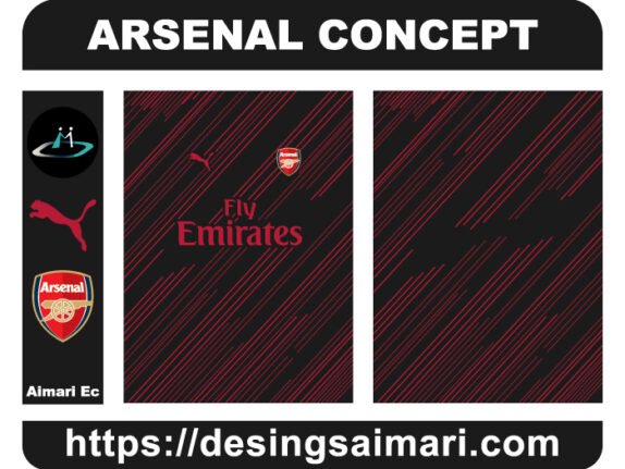 Arsenal Concept 2022 Vector Free Download