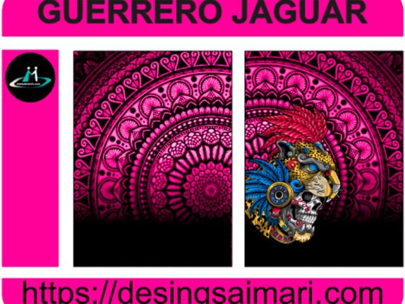 GUERRERO JAGUAR CON MANDALA