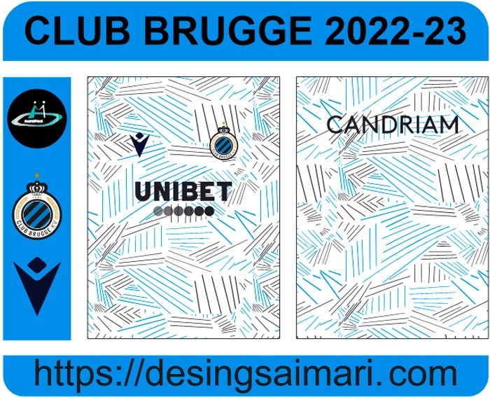 Camiseta Visitante Brugge 2022-23