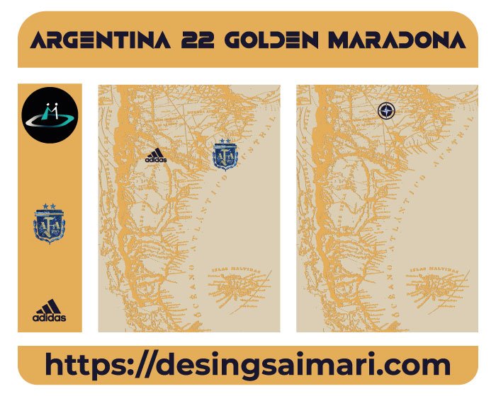 ARGENTINA 22 GOLDEN MARADONA