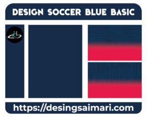 DESIGN SOCCER BLUE BASIC