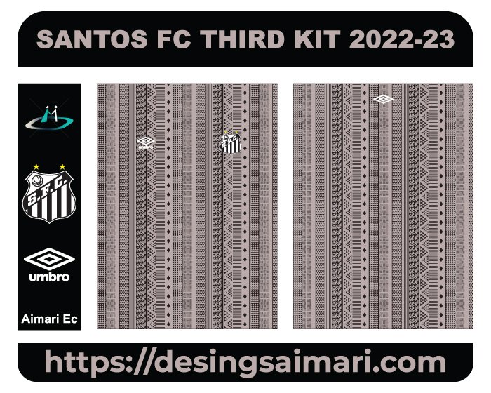 Santos Fc Third Kit 2022-23
