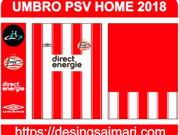 Camiseta Umbro PSV Home 2018