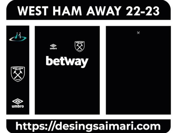 WEST HAM AWAY 22-23