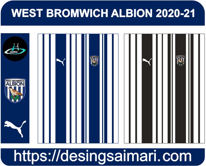 Camiseta Local West Bromwich Albion 2020-21