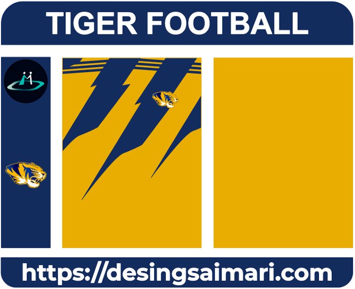 Tiger Football Desings