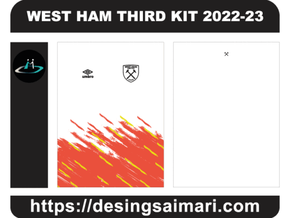 WEST HAM THIRD KIT 2022-23